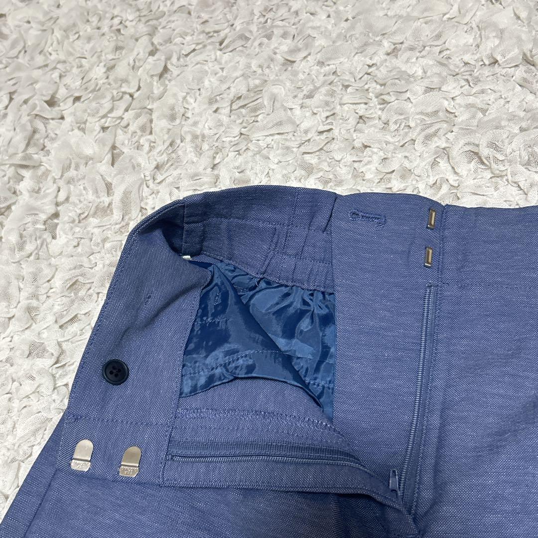 cielo 様専用PLST】プラステ【M】ワイドパンツ/青　ウエストゴム — image 4