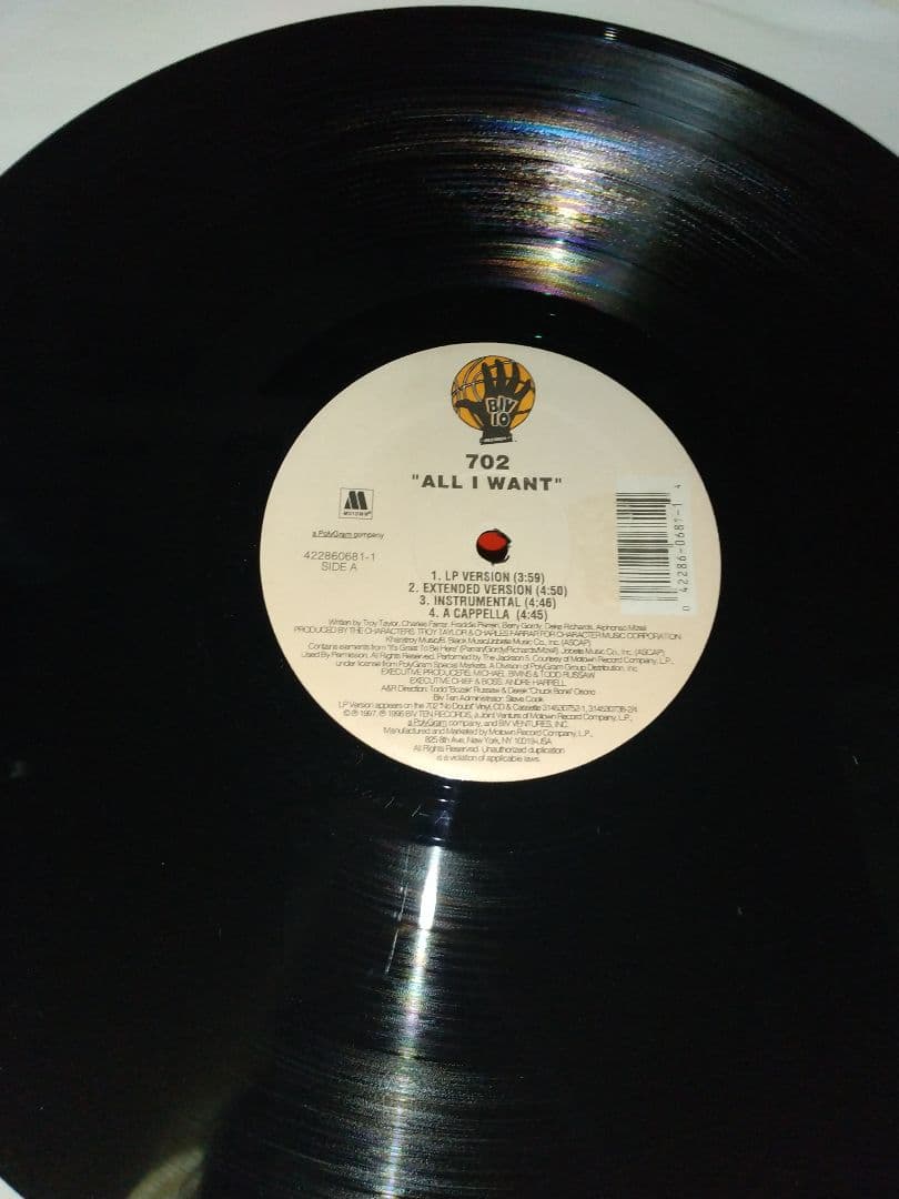 702 all i want 1997usオリジナル盤 — image 3