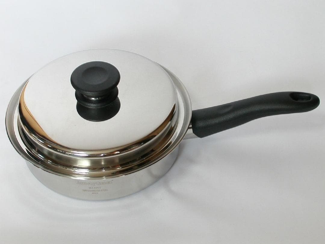 アムウェイ 中フライパン 現行未使用品 2026製 料理本とスクラブバッズ1個付 — image 5