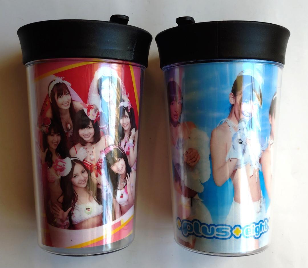 AKB48(２００7年頃）タンブラー２個セット　紙箱入り未使用品 — image 3