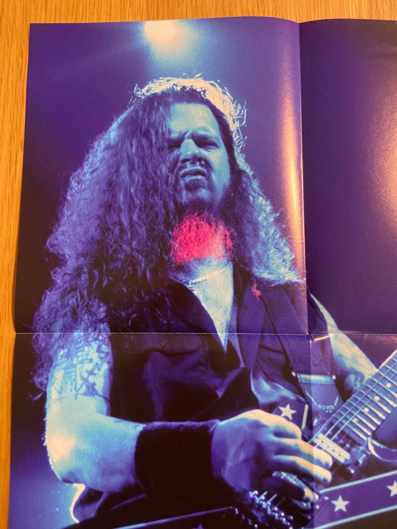 Dimebag Darrell BURRN！付録　ポスター　超希少 — image 2