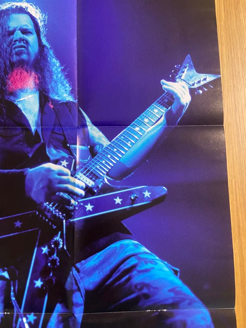 Dimebag Darrell BURRN！付録　ポスター　超希少 — image 3