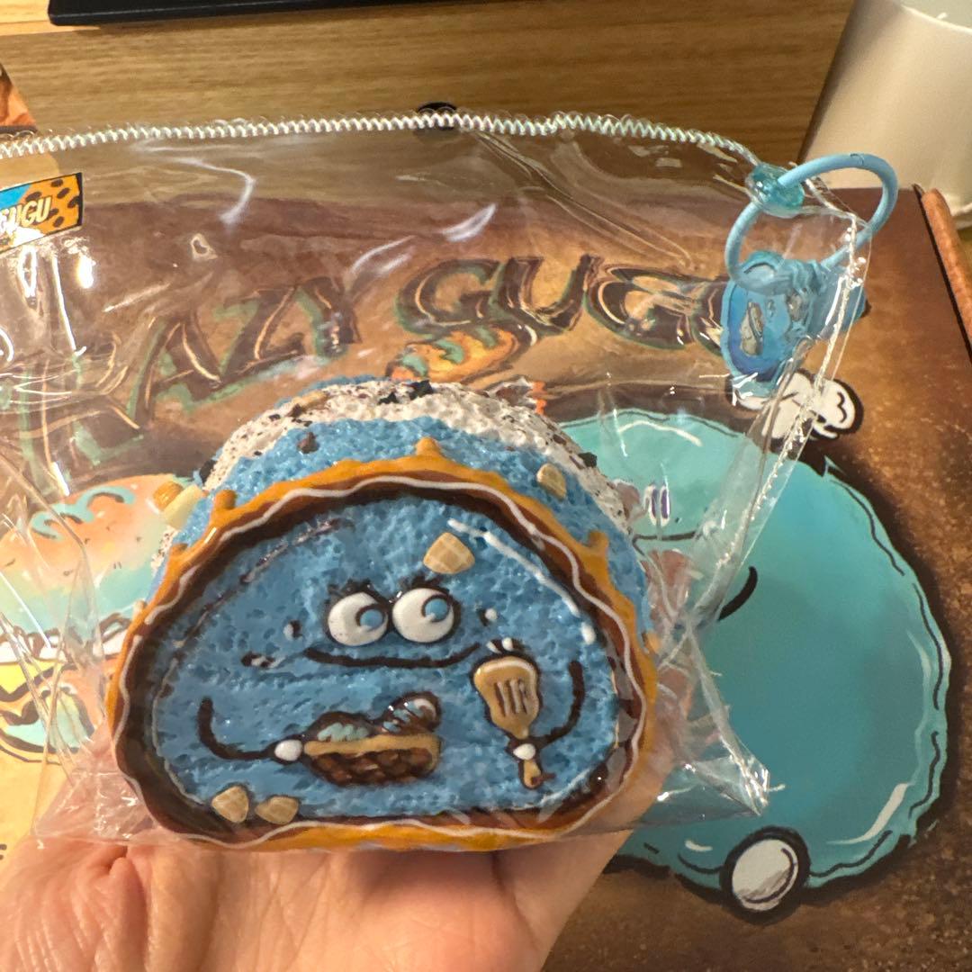 CRAZY GUGU 青色 トースト 丸食パン シーソルト クレイジーググ海外製 — image 3