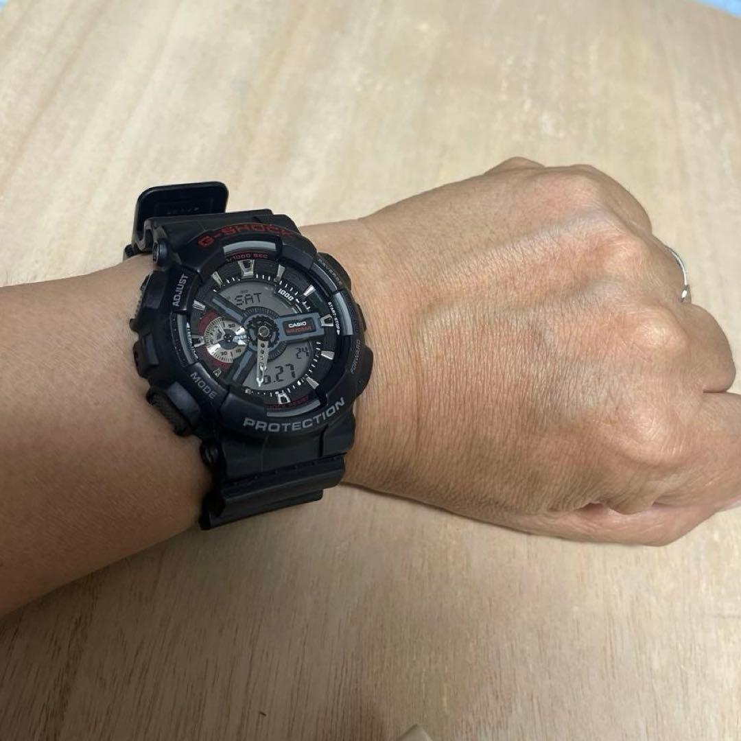 【人気モデル★完動品】G-SHOCK アナデジ GA-110 マットブラック — image 4