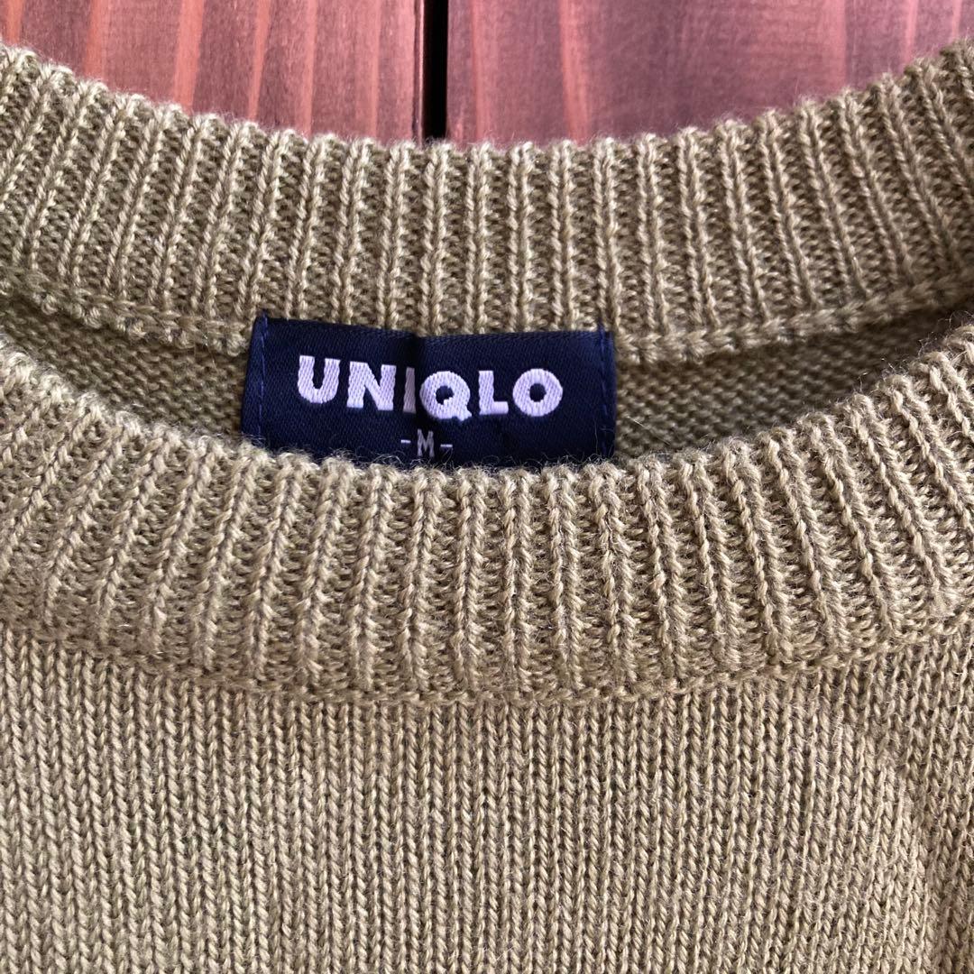 90s OLD UNIQLO ユニクロ アクリルニット グリーン — image 4