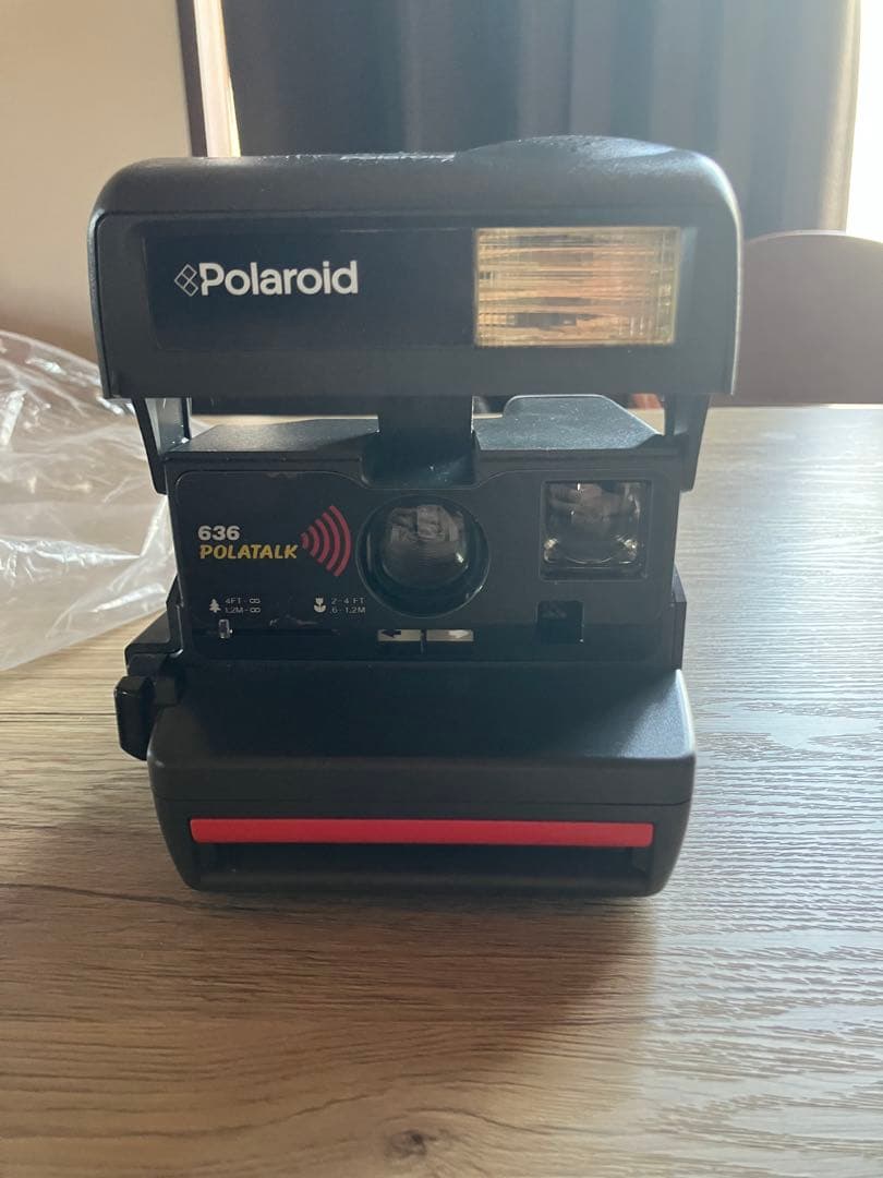 Polaroid 636 POLATALK ポラロイドカメラ 箱付き — image 4