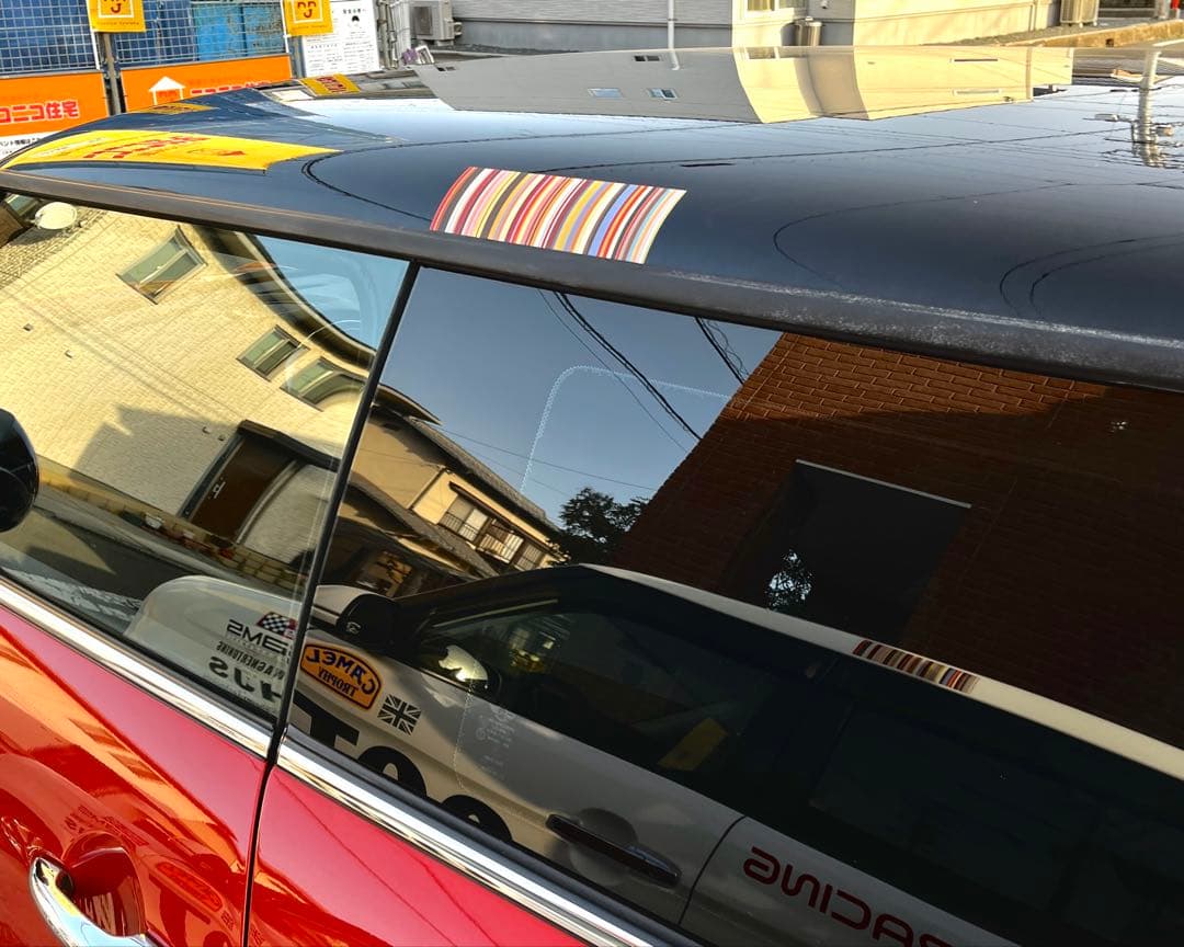 自動車ステッカー2枚 MINI ミニクーパー N-ONE エヌワン — image 2