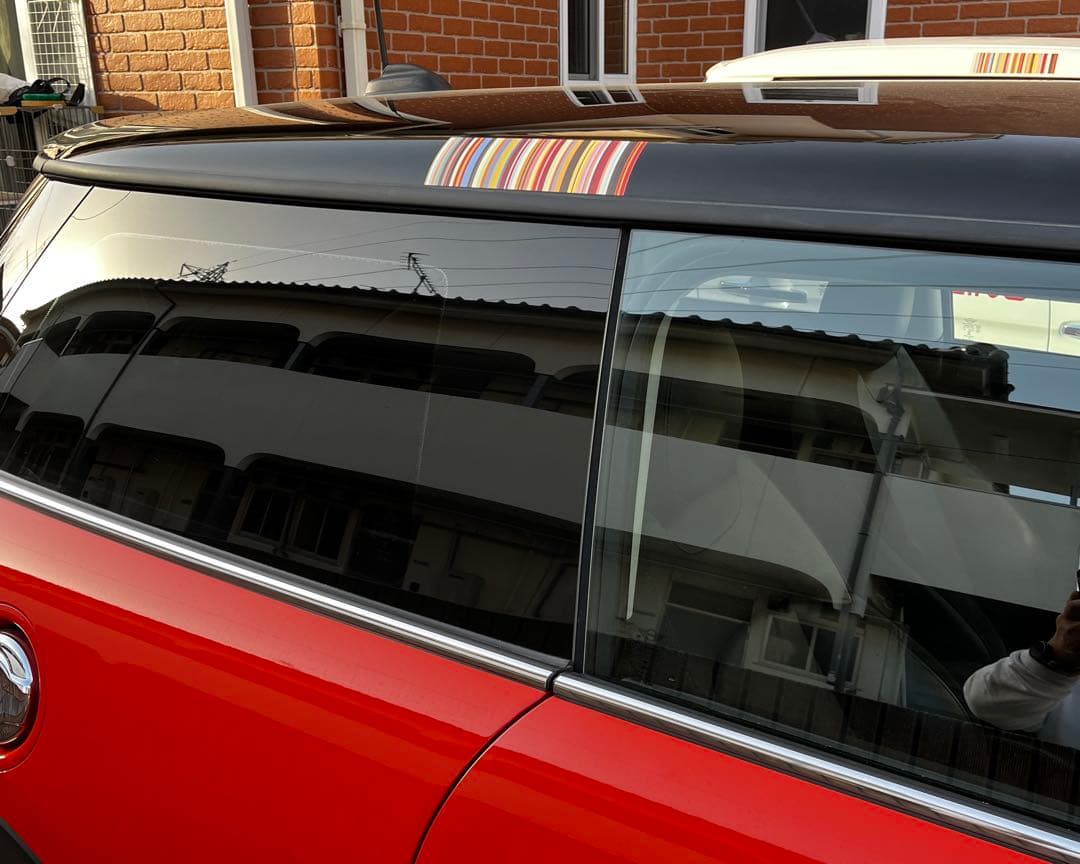 自動車ステッカー2枚 MINI ミニクーパー N-ONE エヌワン — image 3