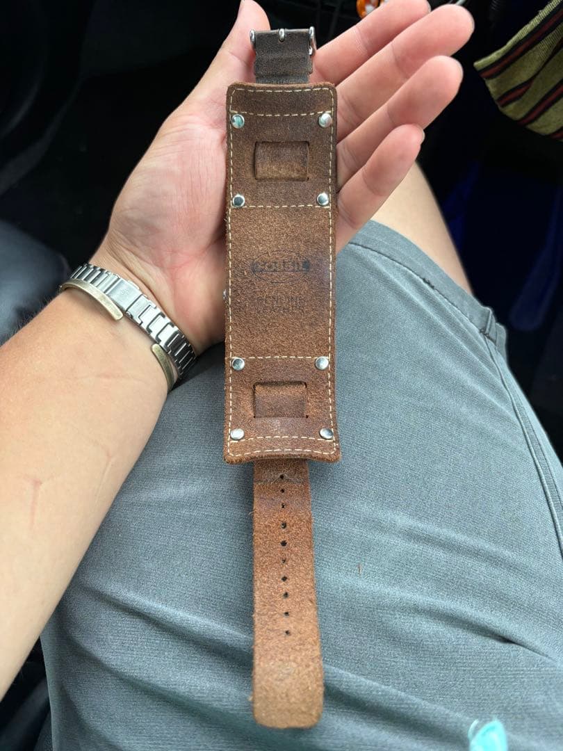 FOSSIL BIG TIC JR8123 動作品 Y2K 希少 デジアナ — image 3