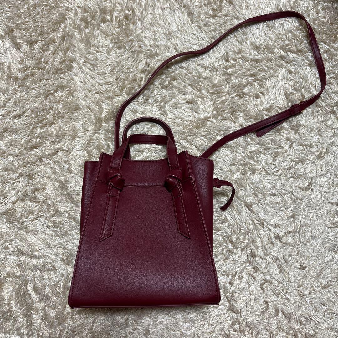 【新品】GRL 2Wayノットハンドルレザーショルダーバッグ[tr299] — image 5