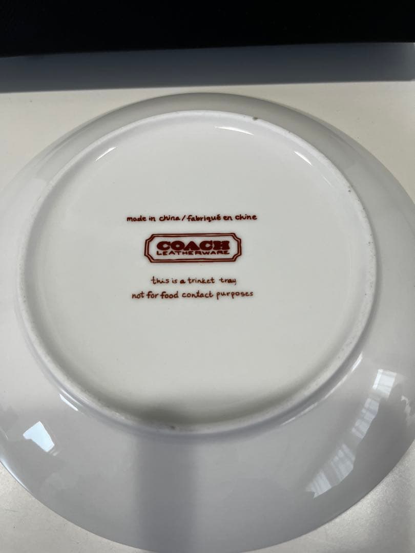 COACH ノベルティ　トレイ 皿 — image 3