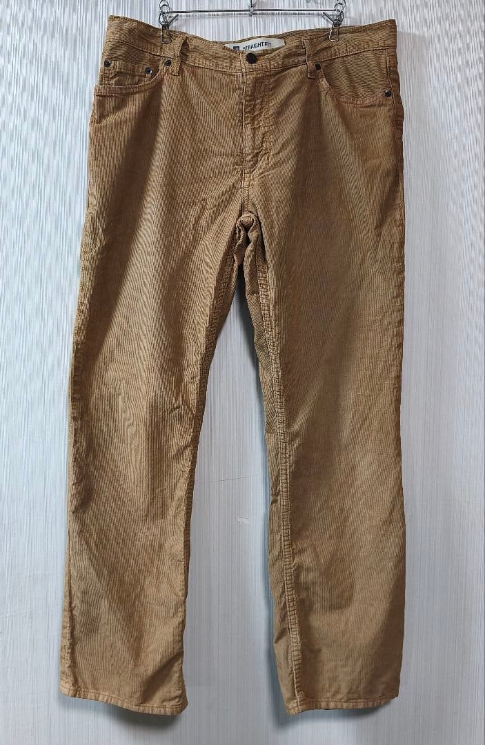 GAP　STRAIGHT FIT　コーディロイパンツ　ベージュ　86×76 — image 3