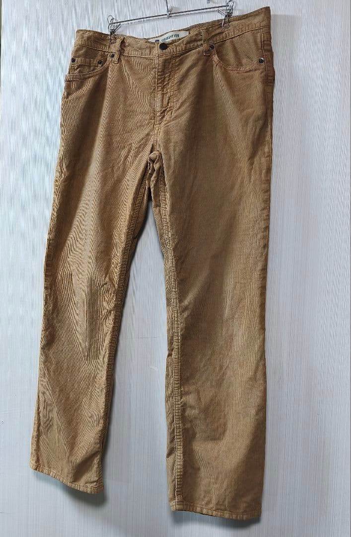 GAP　STRAIGHT FIT　コーディロイパンツ　ベージュ　86×76 — image 5