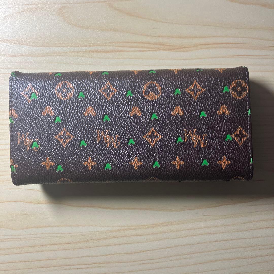 《300円スタート❗️》ディズニー　ミッキー　長財布 モノグラム ハート — image 2