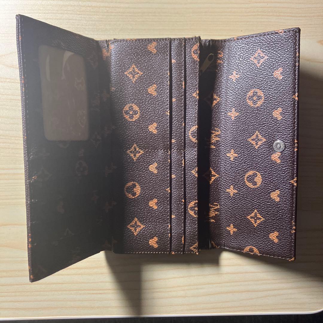 《300円スタート❗️》ディズニー　ミッキー　長財布 モノグラム ハート — image 4