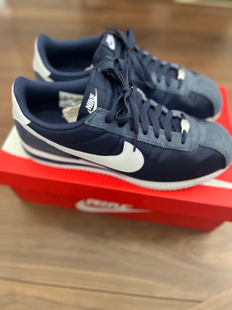NIKE CORTEZ ネイビー 普段28㌢の方が丁度良いと思います！ — image 4