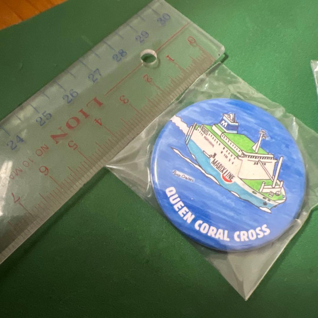 クイーンcoral cross缶バッチm1097 — image 3