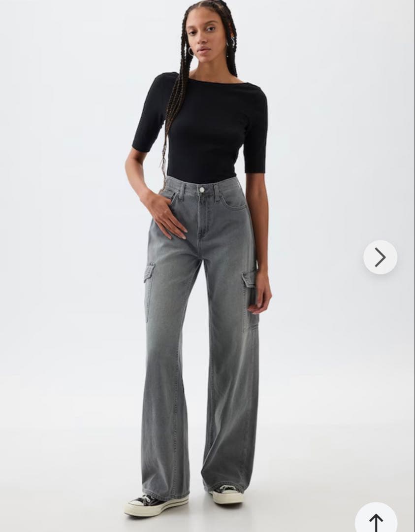 GAP モダンスクープネックTシャツ — image 2