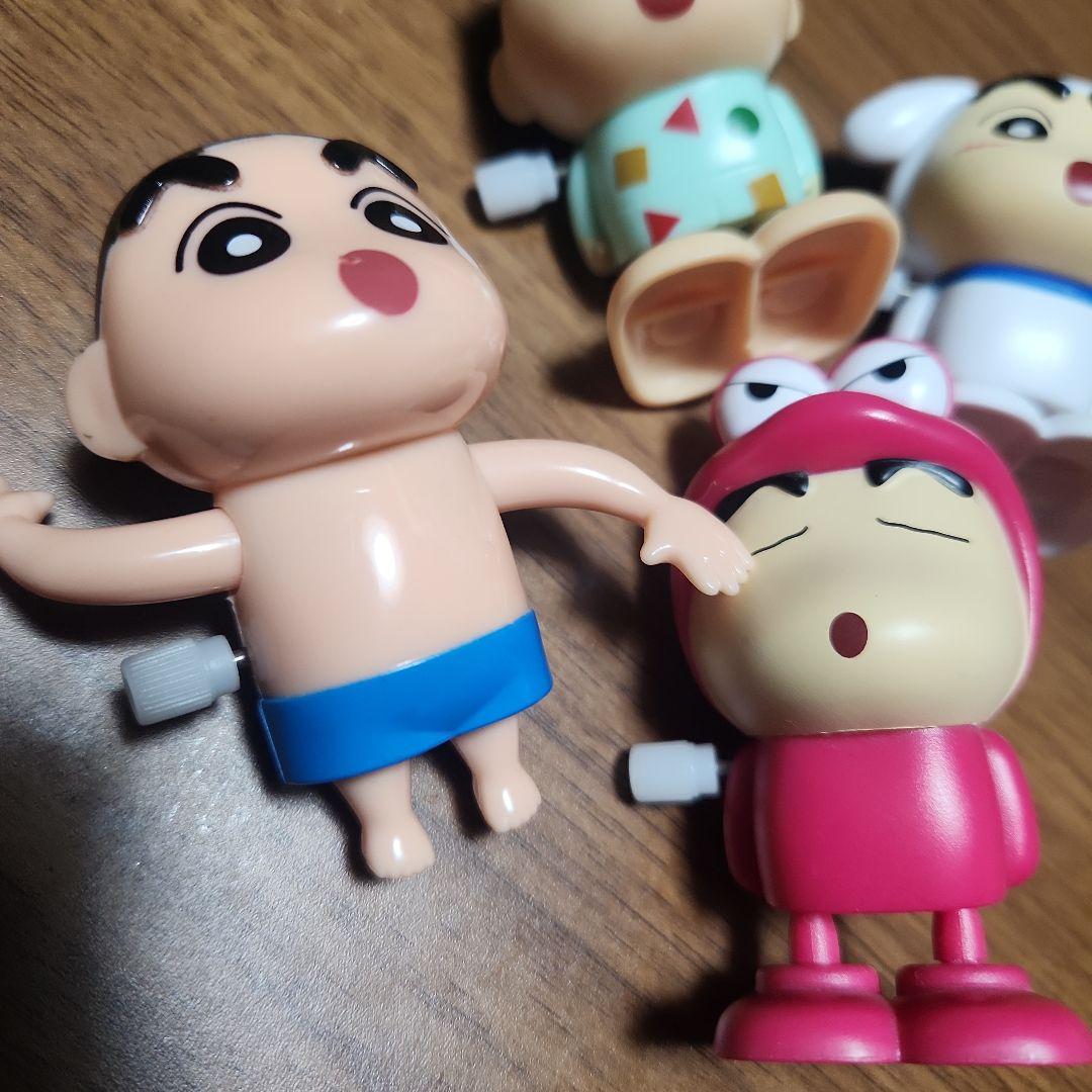 クレヨンしんちゃん　フィギュア ゼンマイ　すき家　ジャンクセット — image 3