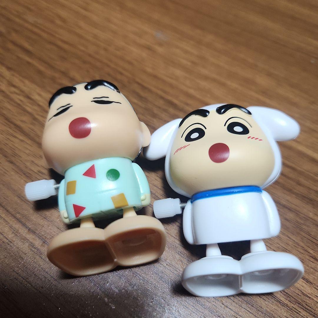 クレヨンしんちゃん　フィギュア ゼンマイ　すき家　ジャンクセット — image 4