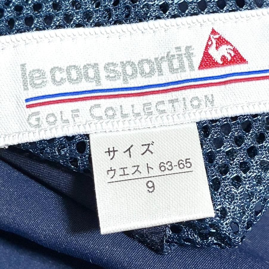 【早い者勝ち✨】ルコックゴルフ レディース スカートパンツ サイズ9 ネイビー — image 5