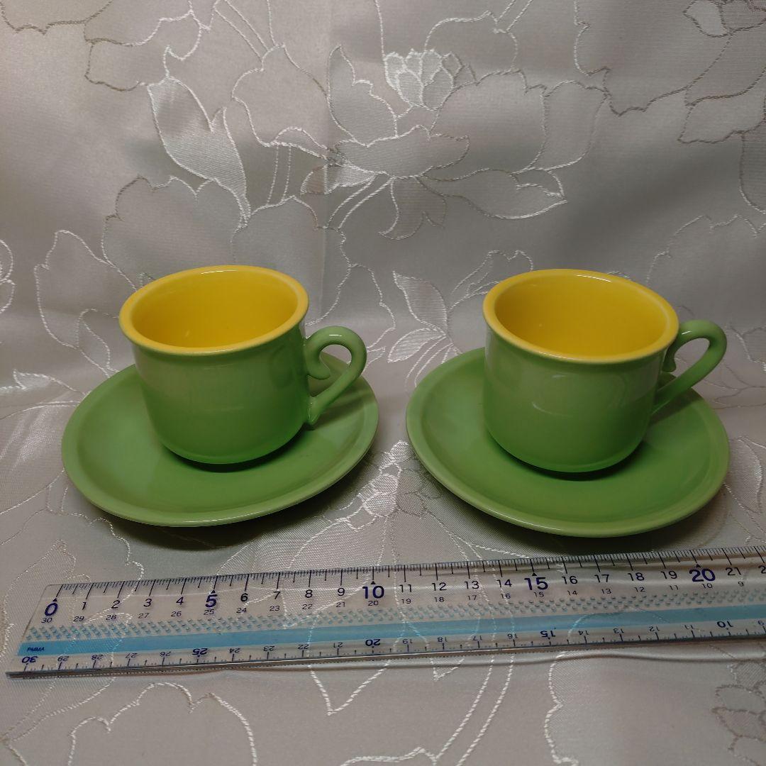 カップ・ソーサー 2個セット　昭和　レトロ — image 2