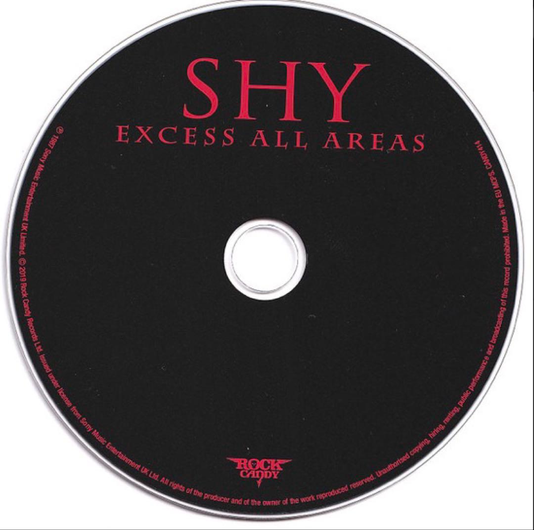 【美品】Shy / EXCESS ALL AREAS (Rock Candy盤) — image 4