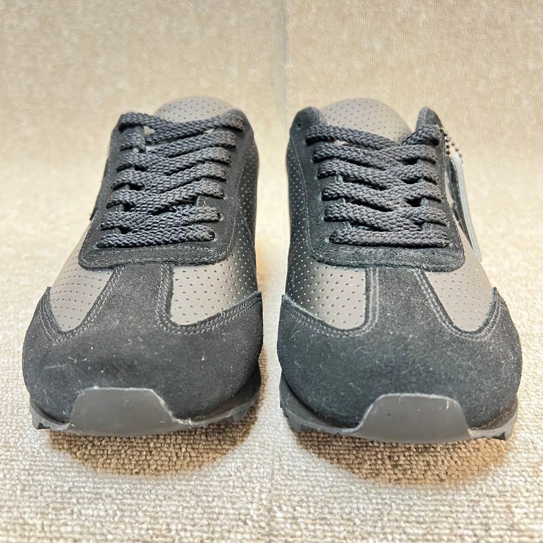 未使用品級✨SANGACIO MOM BLACK レザースニーカー 25.5 — image 2