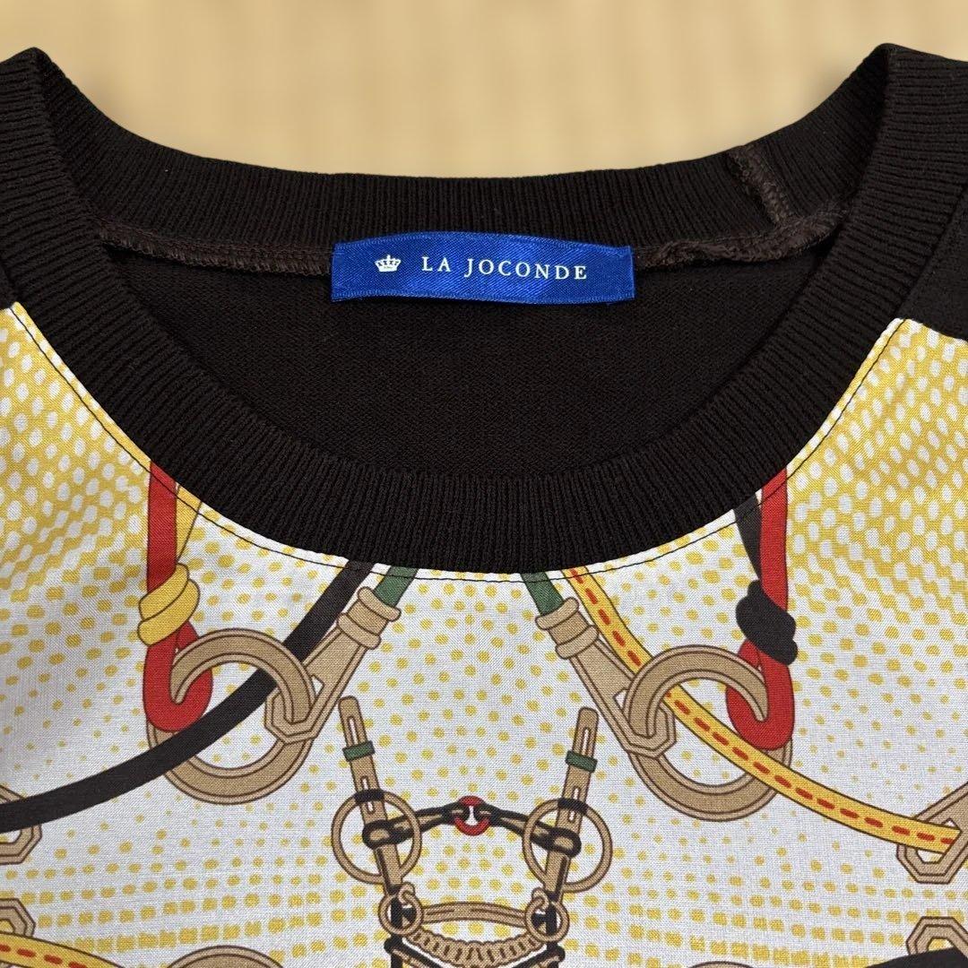 LA JOCONDE ラピーヌ トップス　ブラウンＬ — image 5
