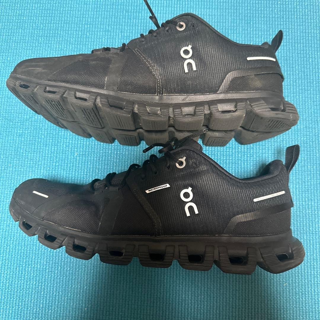 On Cloud 6 Waterproof Black 26.5cm — image 4