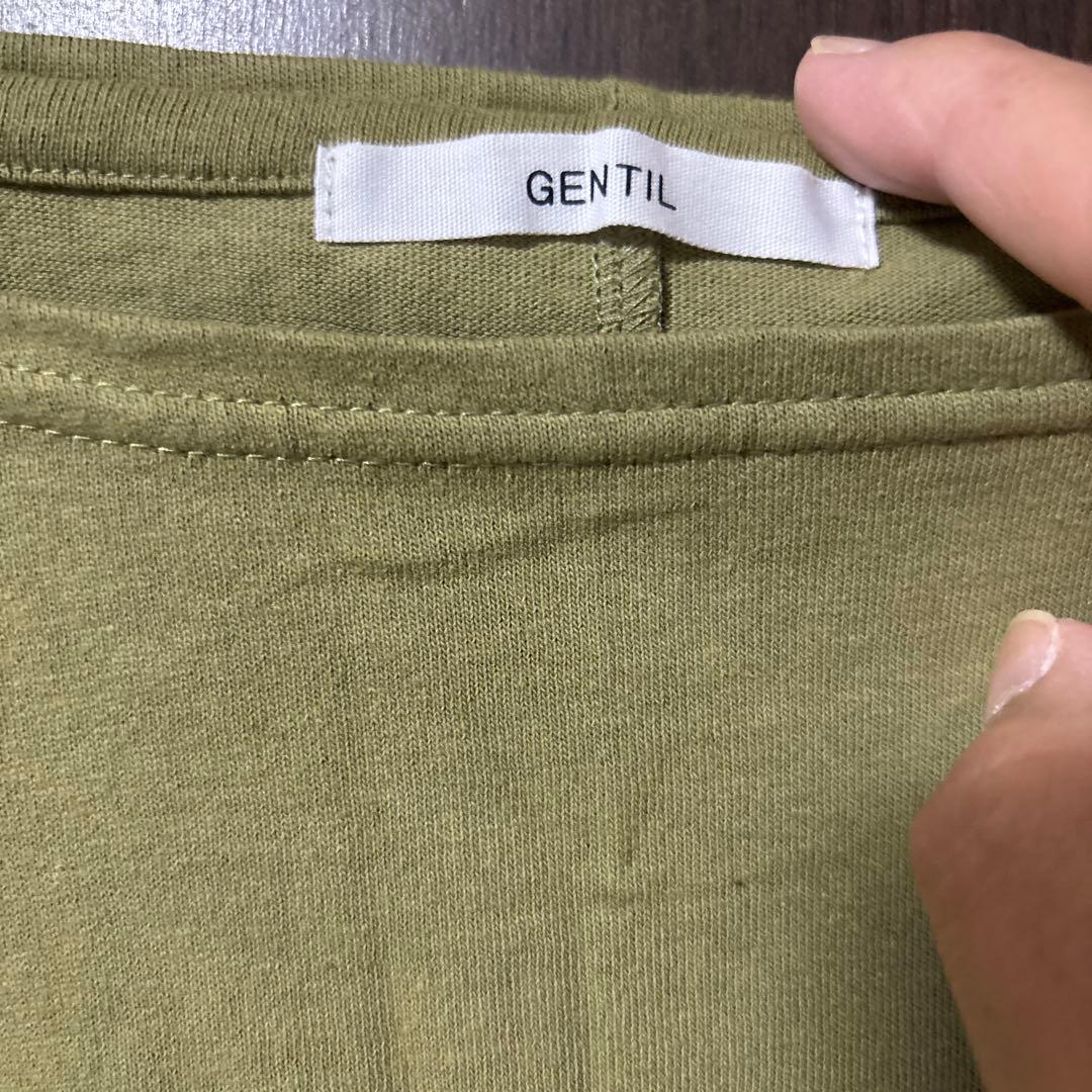 ⭐️再値下げ‼️GENTIL 袖星模様長袖プルオーバー新品未使用 — image 2