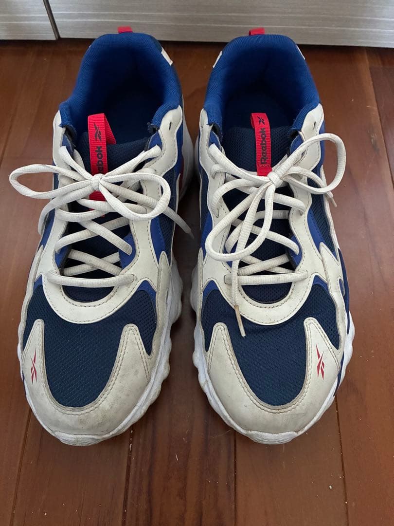 Reebok スニーカー ネイビー ホワイト レッド（箱無し） — image 3