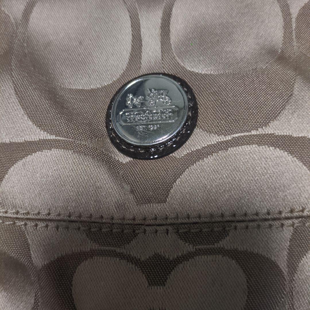 COACH シグネチャー ハンドバッグ ベージュ — image 2