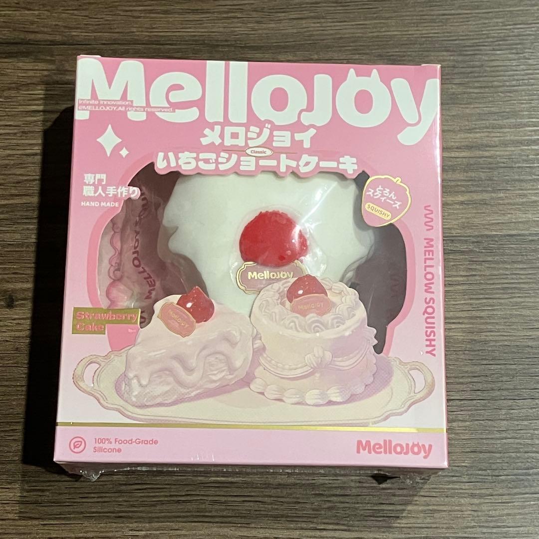 【新品】Mellojoy いちごショート ムースクリーム スクイーズ 専用袋付き — image 2