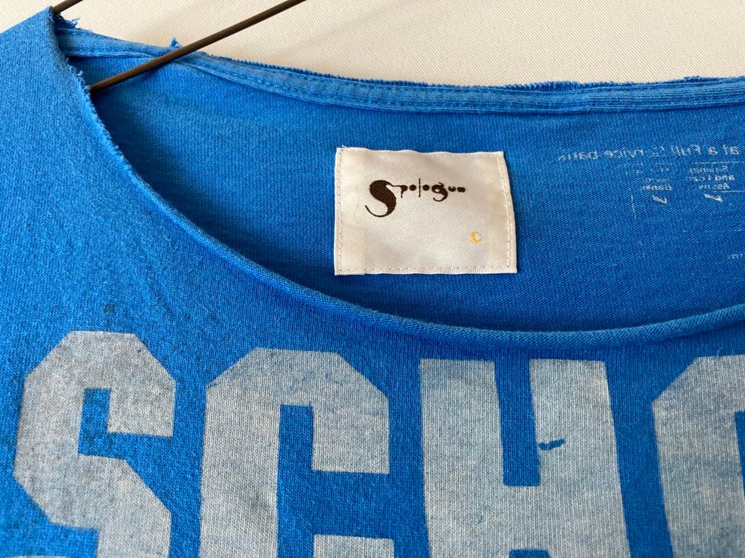 SPOLOGUN / Graphic T-shirt (blue) — image 5
