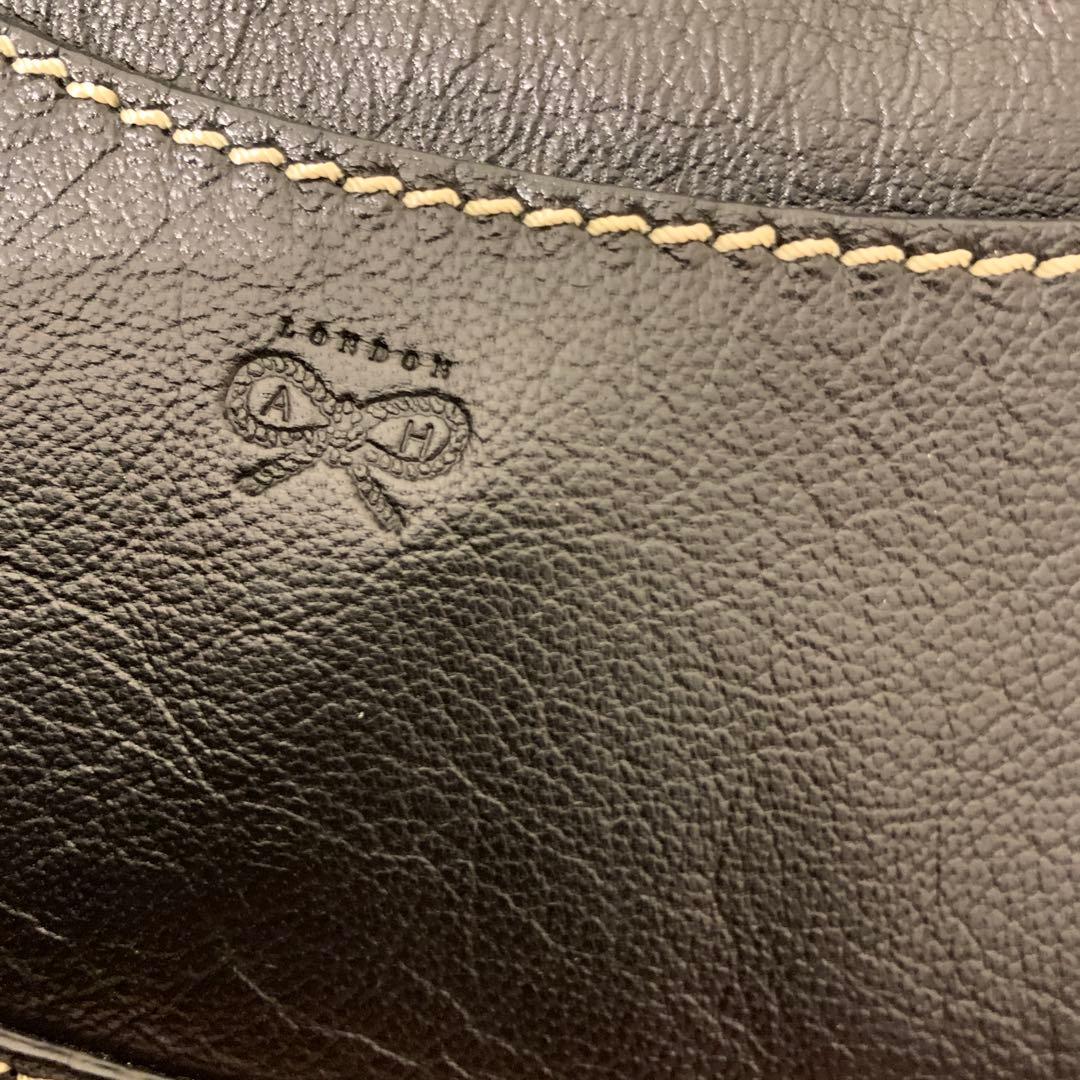 Anya Hindmarch レザー ハンドバッグ ブラック — image 3