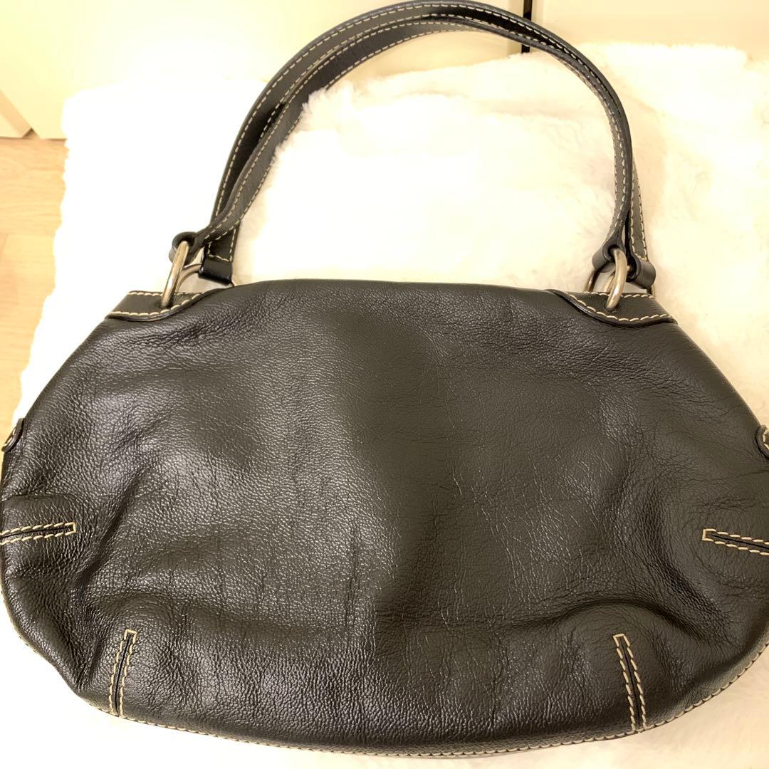 Anya Hindmarch レザー ハンドバッグ ブラック — image 4