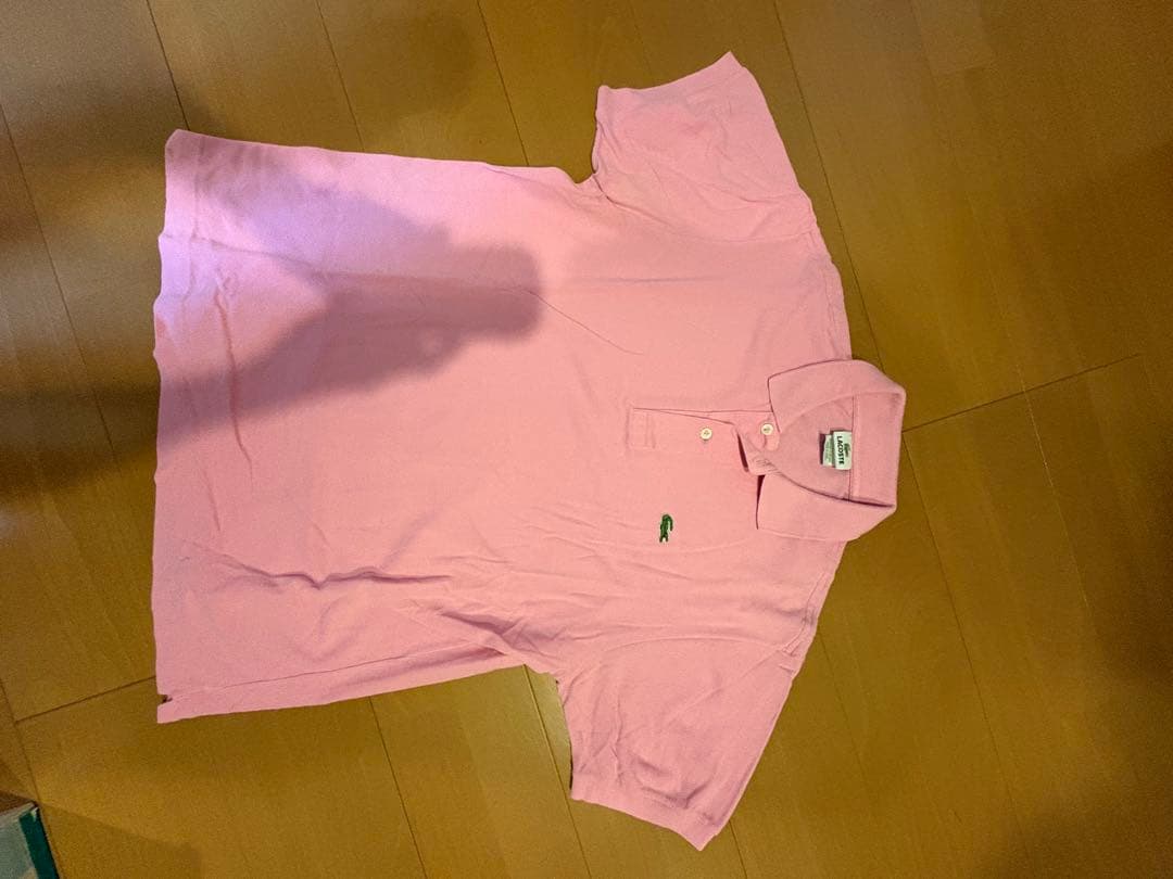 LACOSTE ラコステ ポロシャツ ピンク サイズ5 — image 2