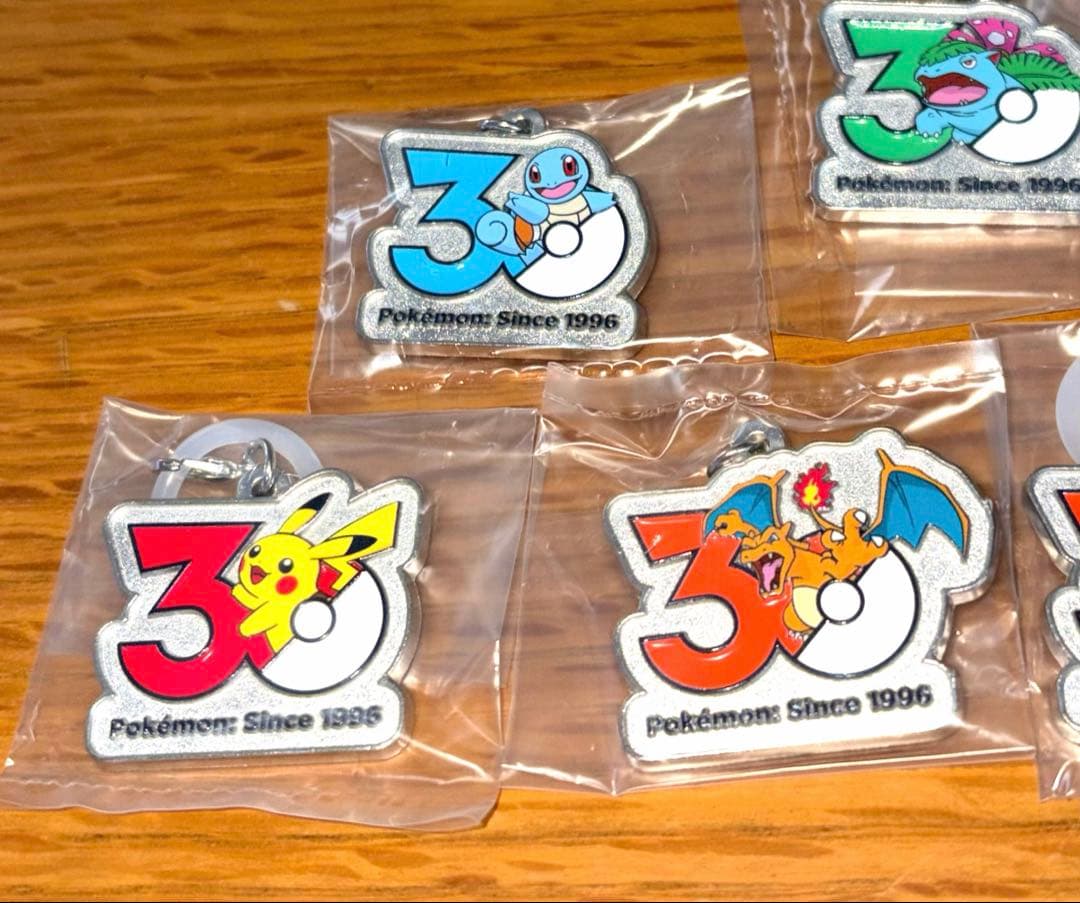 ポケモン 30周年 メタルチャームマスコット　第一弾コンプリートセット — image 2