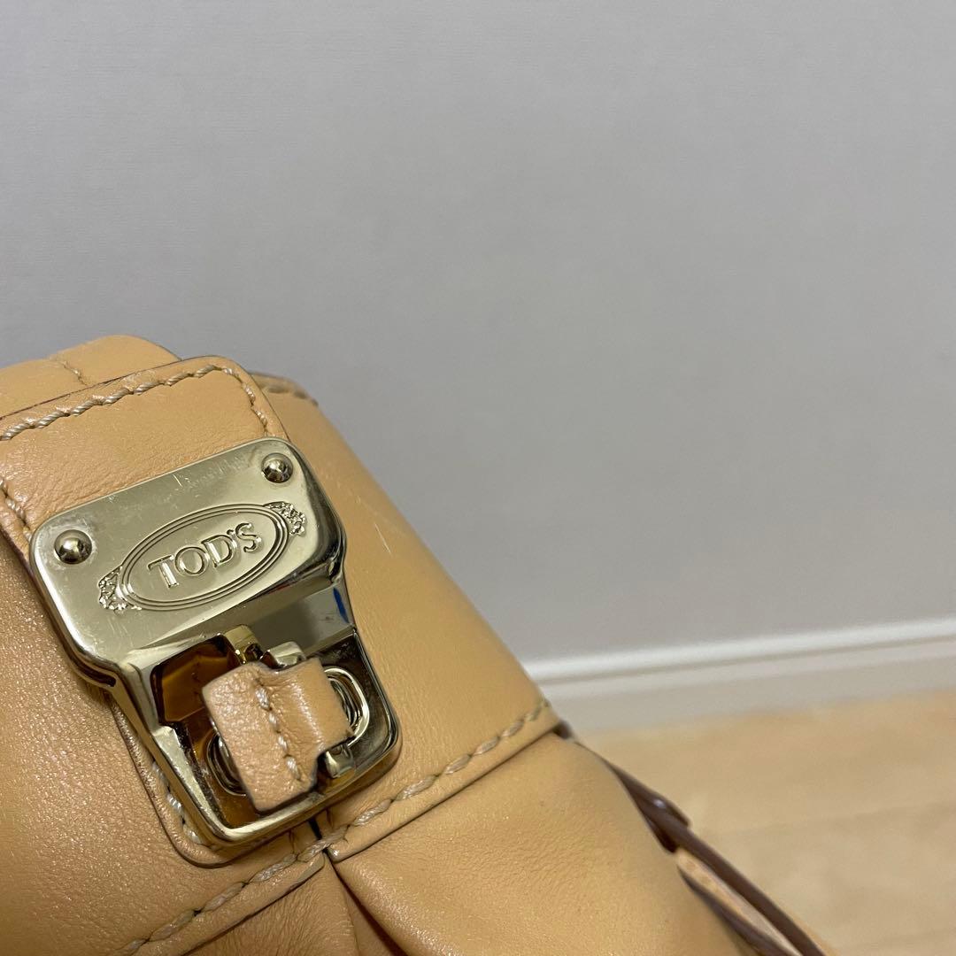 ■ TOD'S（トッズ） 良品 / レザー/ハンドバッグ/ ベージュ系 — image 5