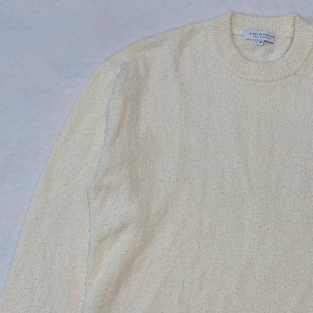 UNITEDARROWS ニット セーター アイボリー M 長袖 白 — image 3