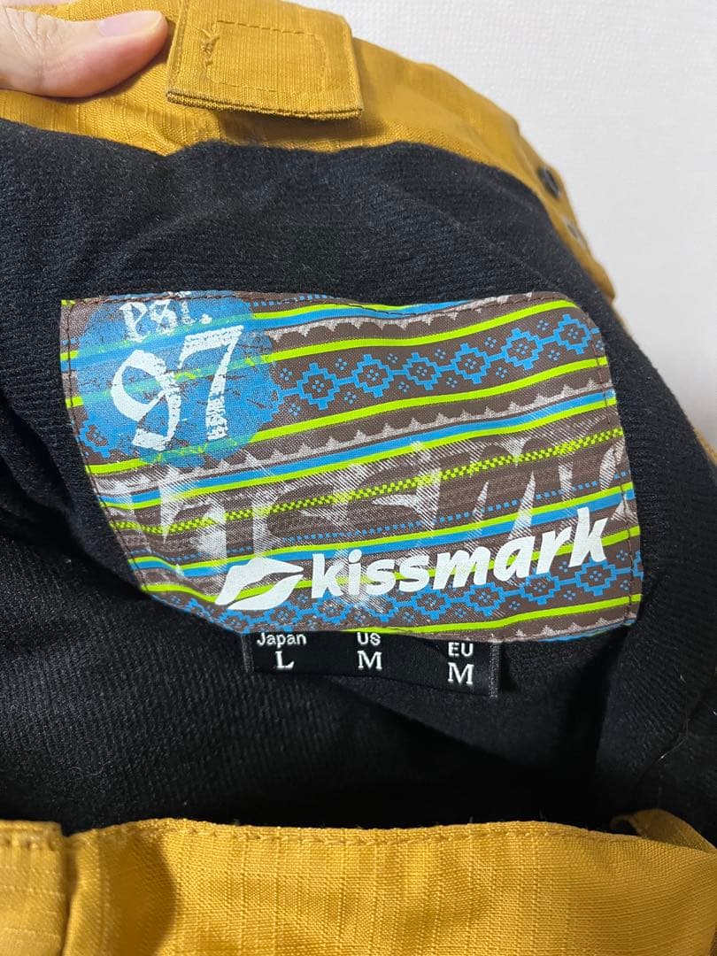 kissmark スノーボードパンツ L イエロー — image 3