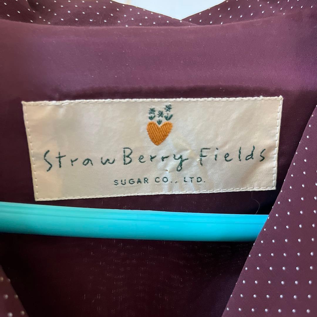 StrawBerry Fields バーガンディ ワンピース — image 3