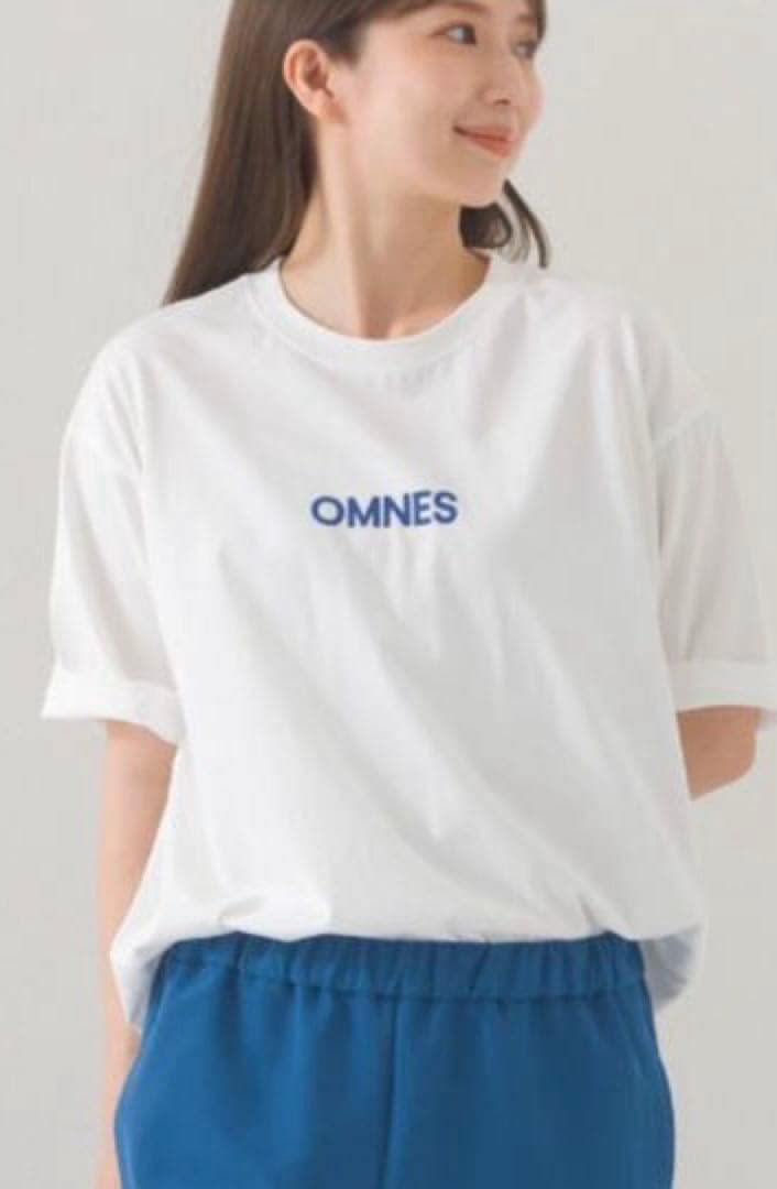 OMNES ロゴTシャツ ホワイト Mサイズ — image 2