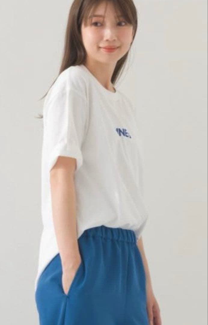 OMNES ロゴTシャツ ホワイト Mサイズ — image 3