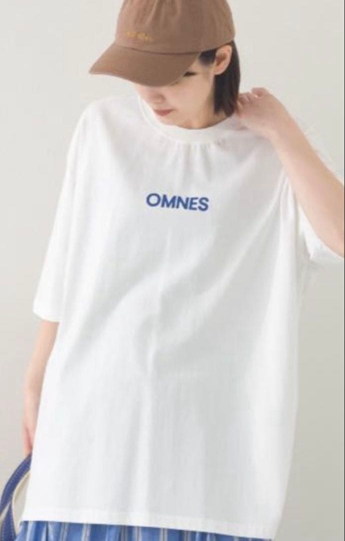 OMNES ロゴTシャツ ホワイト Mサイズ — image 4