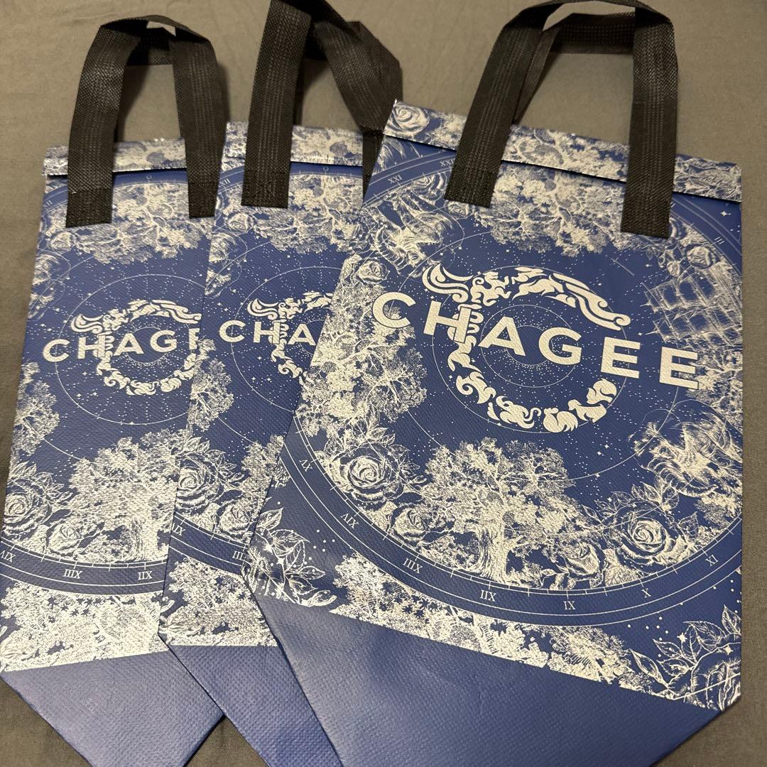 CHAGEE チャージー ショップ袋 3個セット — image 2