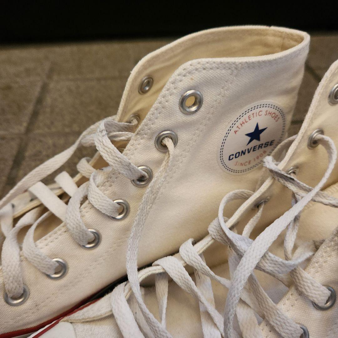 CONVERSE オールスター　 スニーカー ホワイト　27 — image 3