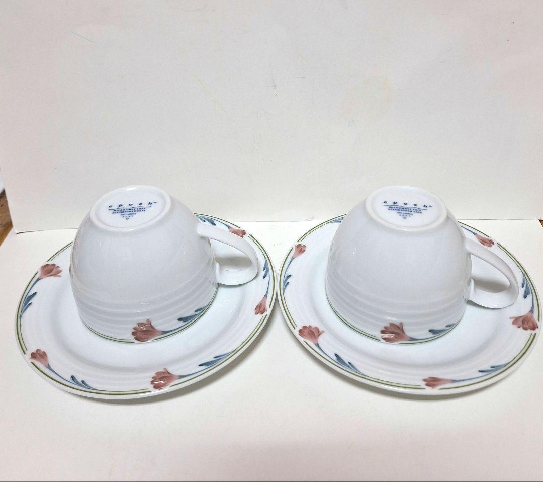 ​【美品】90s ノリタケ epoch カップ＆ソーサー 2客セット エポック — image 3