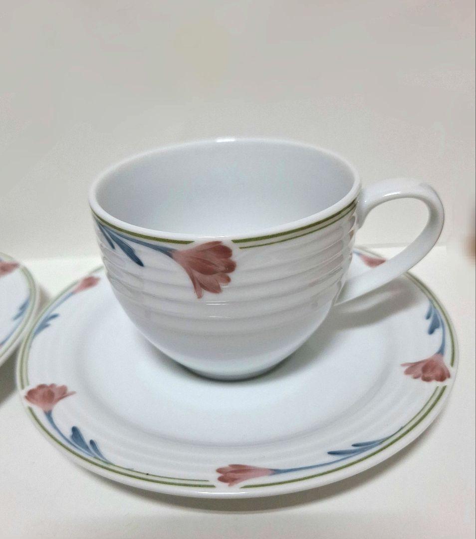 ​【美品】90s ノリタケ epoch カップ＆ソーサー 2客セット エポック — image 4